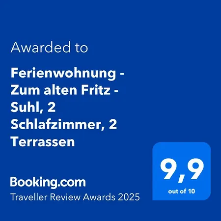 - Zum Alten Fritz - Suhl, 2 Schlafzimmer, 2 Terrassen *